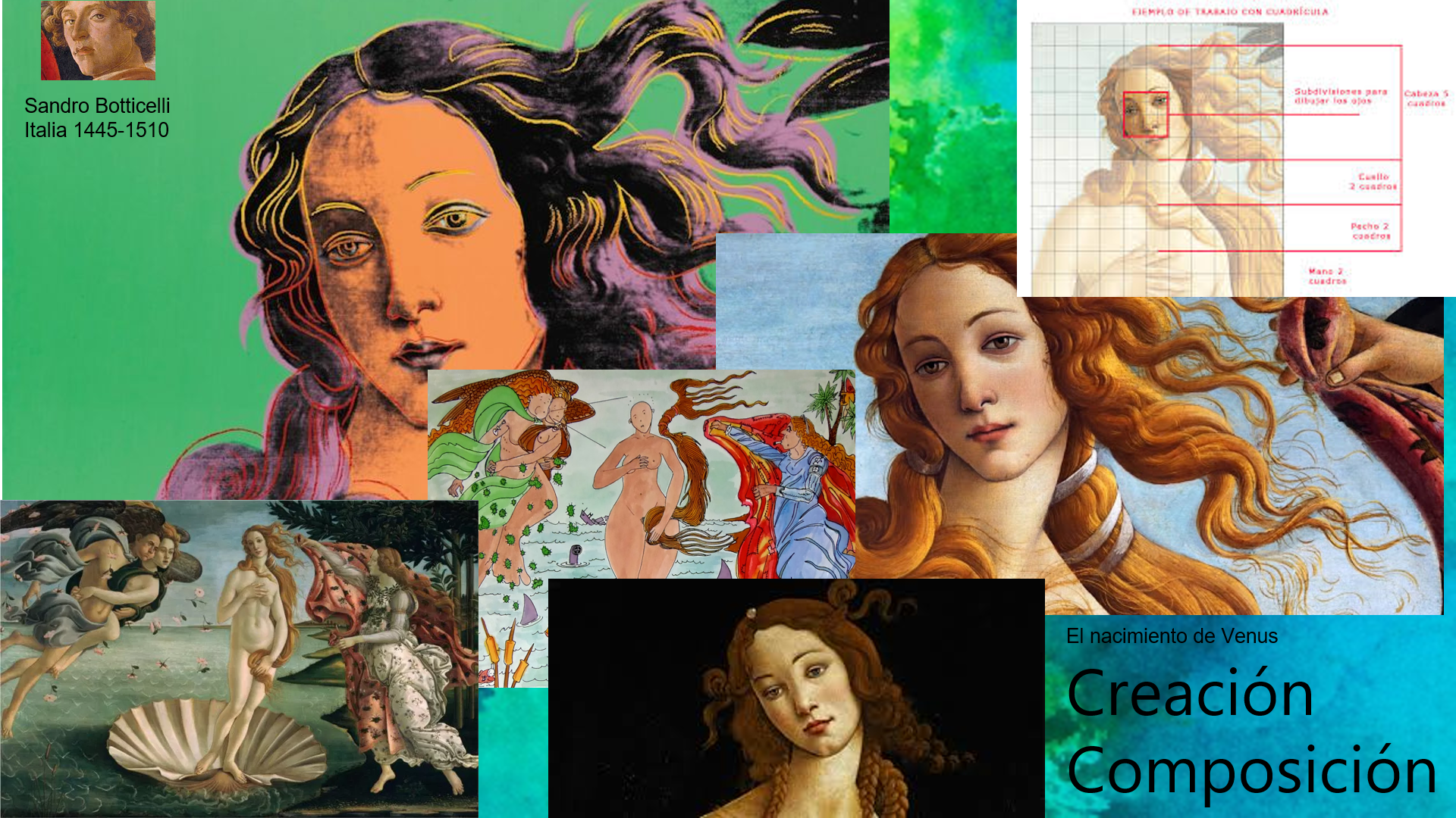 El nacimiento de Venus - Botticelli
